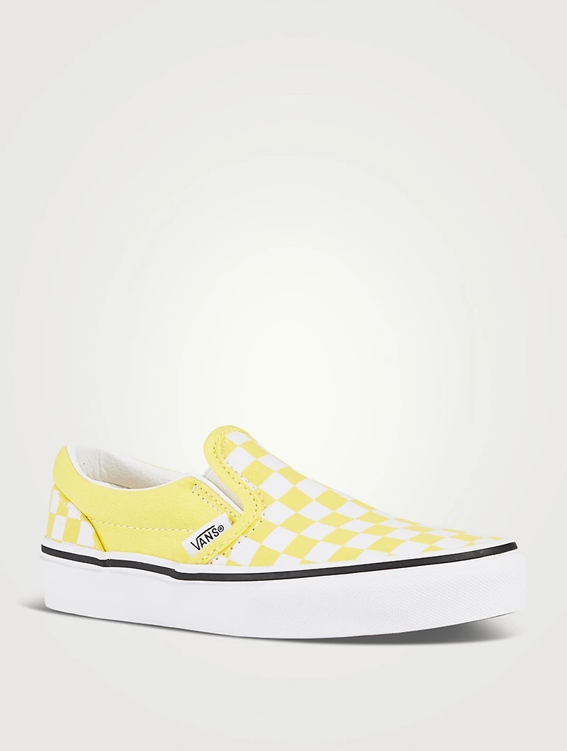 Checkerboard Classic Slip-On Shoes