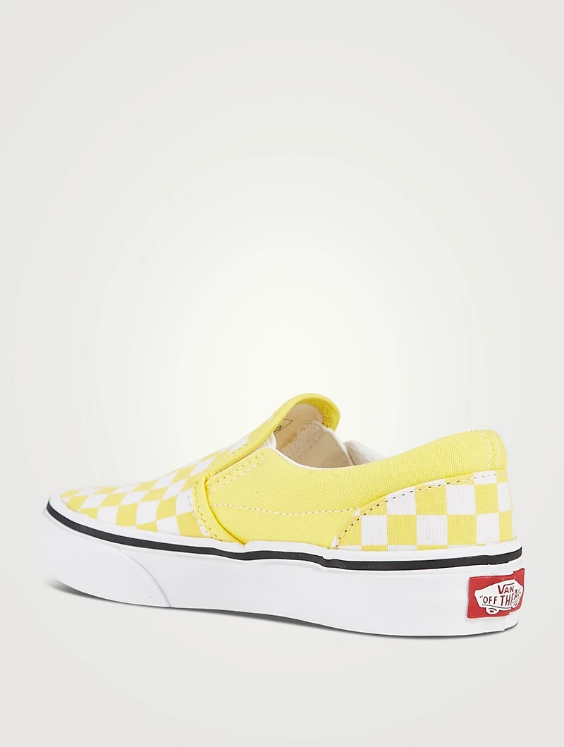 Checkerboard Classic Slip-On Shoes