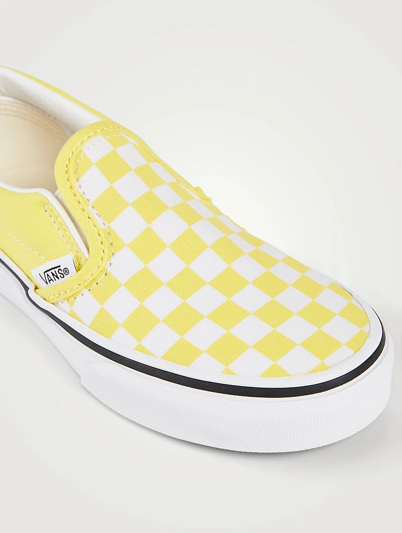 Checkerboard Classic Slip-On Shoes