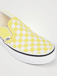 Checkerboard Classic Slip-On Shoes
