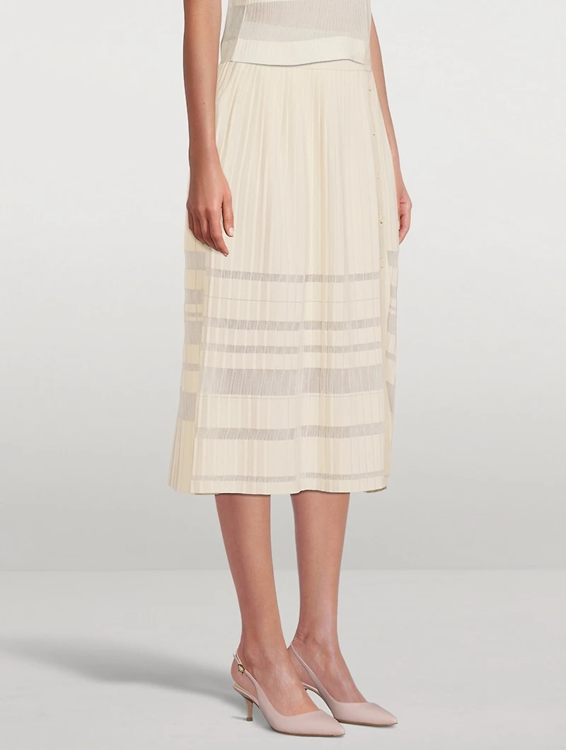 Howdy UV-Reactive Midi Skirt