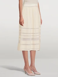 Howdy UV-Reactive Midi Skirt