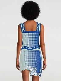 Zane Wavy Cropped Tank Top