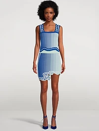 Zane Wavy Cropped Tank Top