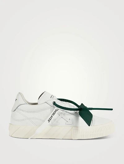 Low Vulcanized Leather Sneakers