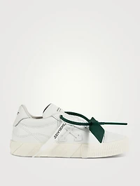 Low Vulcanized Leather Sneakers