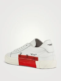 Low Vulcanized Leather Sneakers