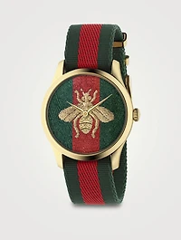 G-Timeless Nylon Strap Watch