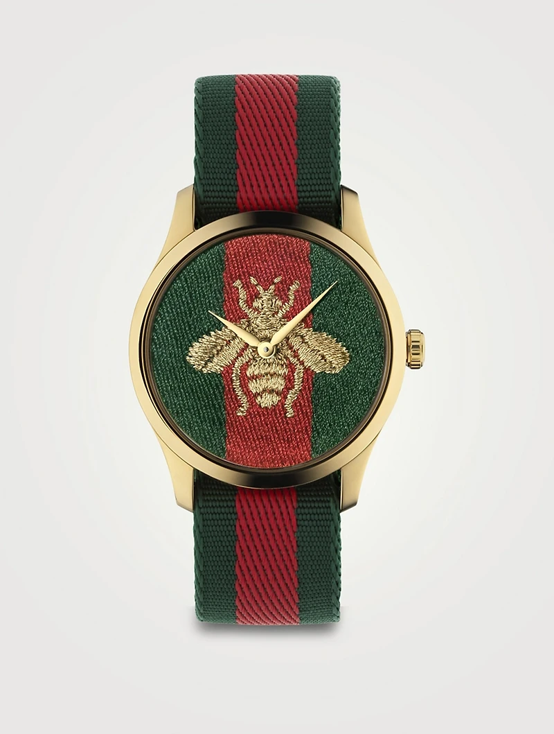 G-Timeless Nylon Strap Watch