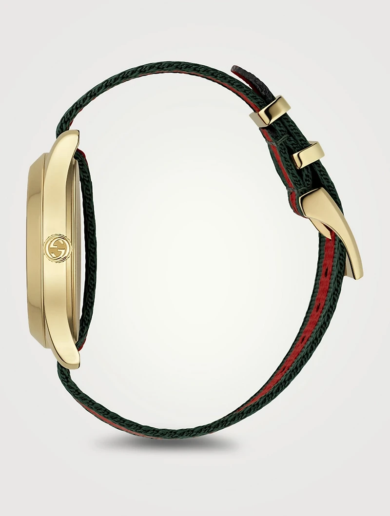 G-Timeless Nylon Strap Watch