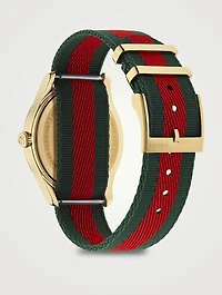 G-Timeless Nylon Strap Watch
