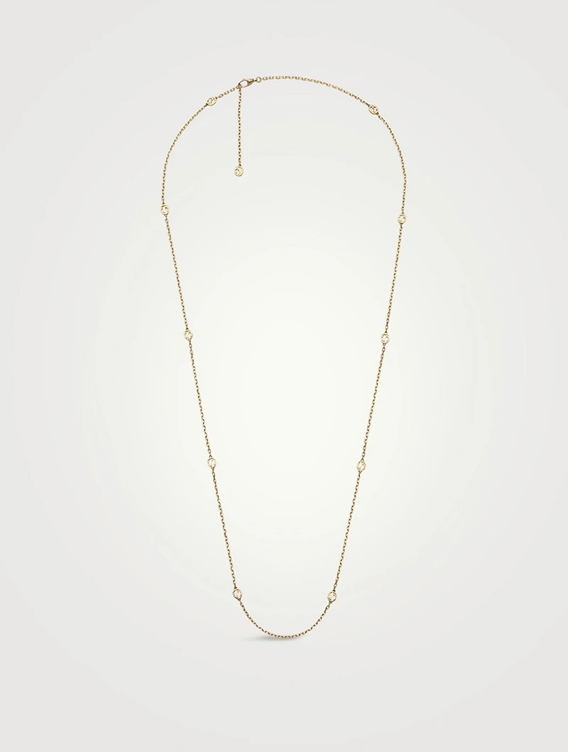 Interlocked G 18K Gold Necklace