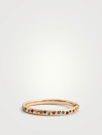 Iconica 18K Rose Gold Bracelet With Gemstones