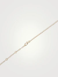 Iconica 18K Rose Gold Pendant Necklace With Multicolour Stones