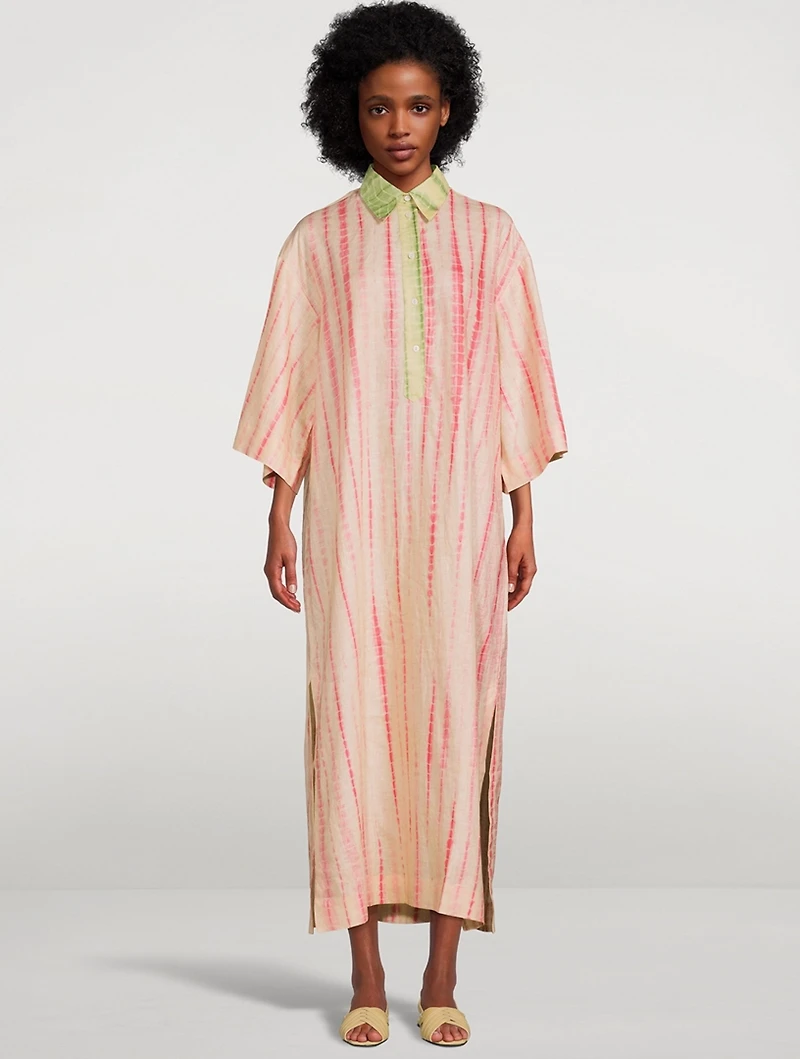 Queenie Linen Long Dress