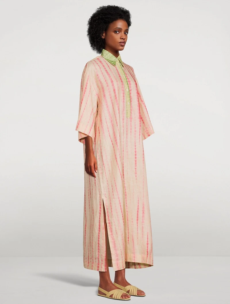 Queenie Linen Long Dress