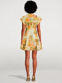 Sylvia Mini Dress Floral Print