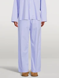Organic Cotton Poplin Pajama Pants