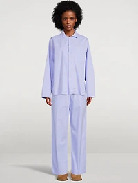Organic Cotton Poplin Pajama Pants