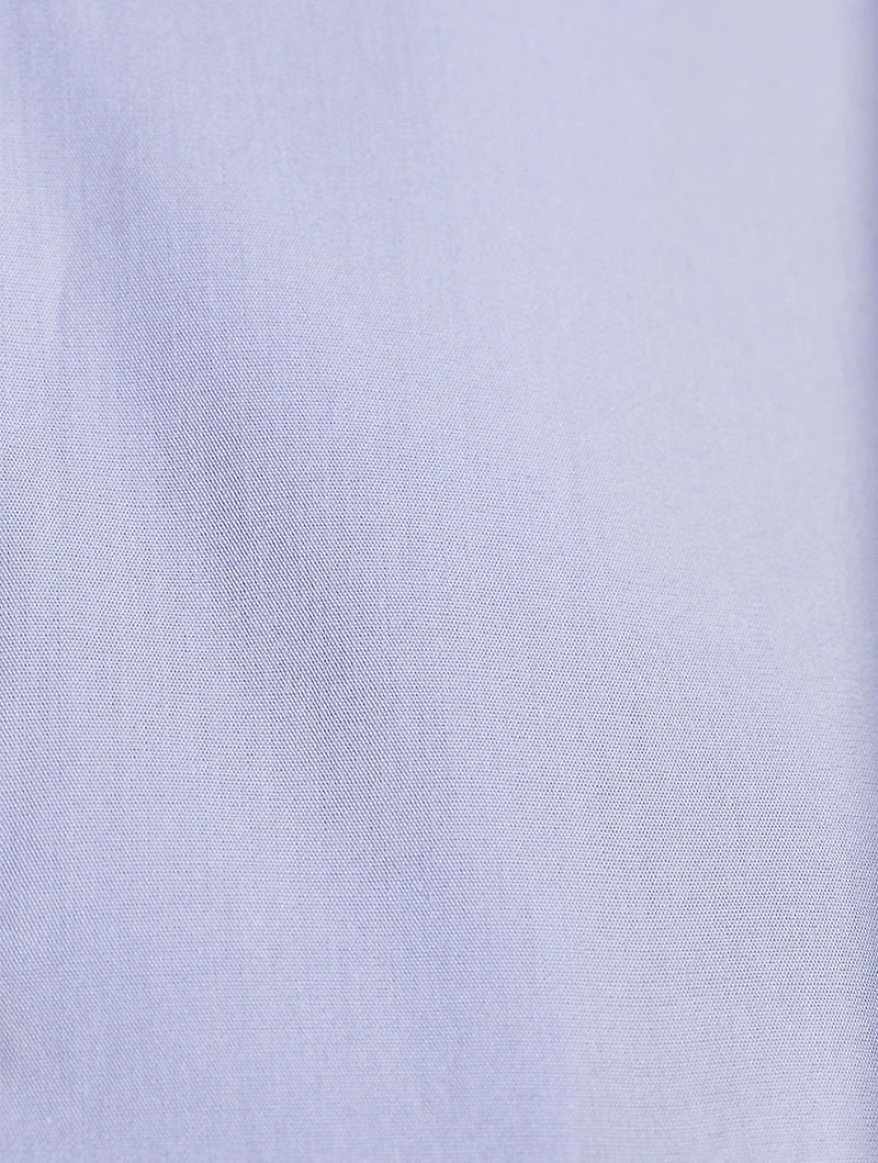 Organic Cotton Poplin Pajama Shirt