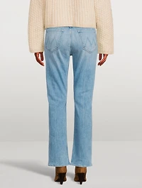 Rider High-Waisted Straight-Leg Jeans