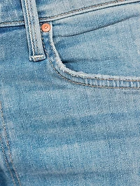Rider High-Waisted Straight-Leg Jeans