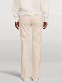 Rider High-waisted Straight-Leg Jeans