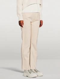 Rider High-waisted Straight-Leg Jeans