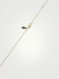 Love Letter Gold J Initial Necklace With Pavé Diamonds