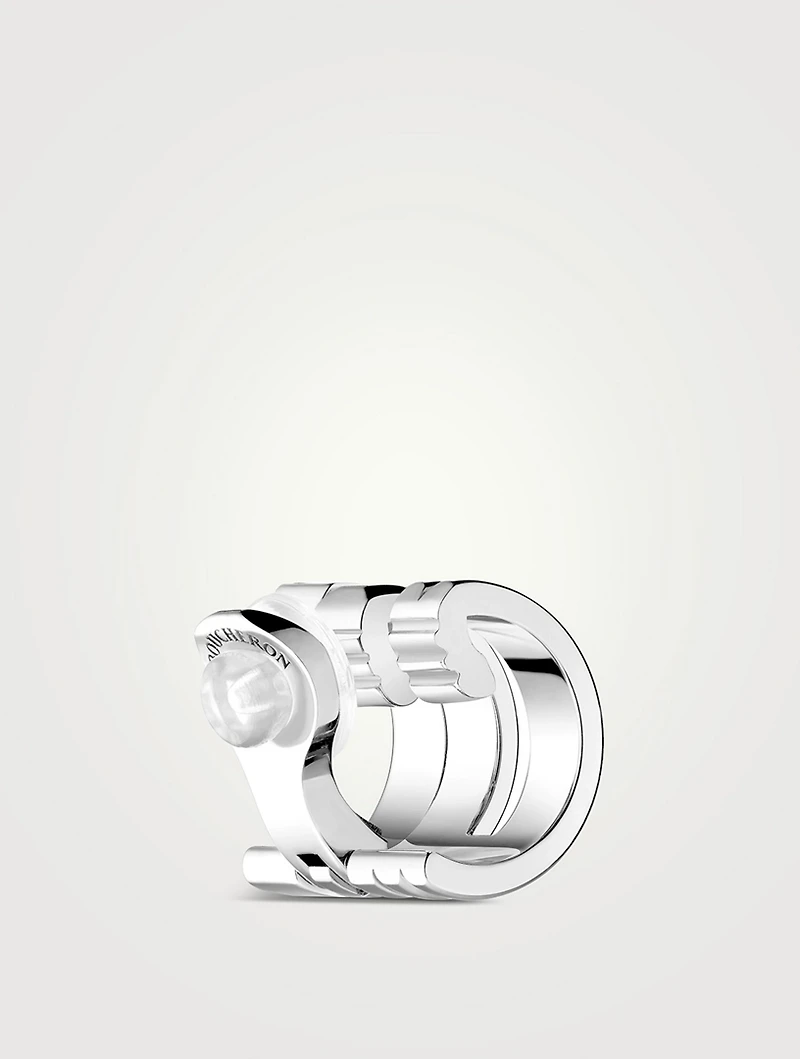 Radiant Edition Quatre Single Clip Earring With Diamonds