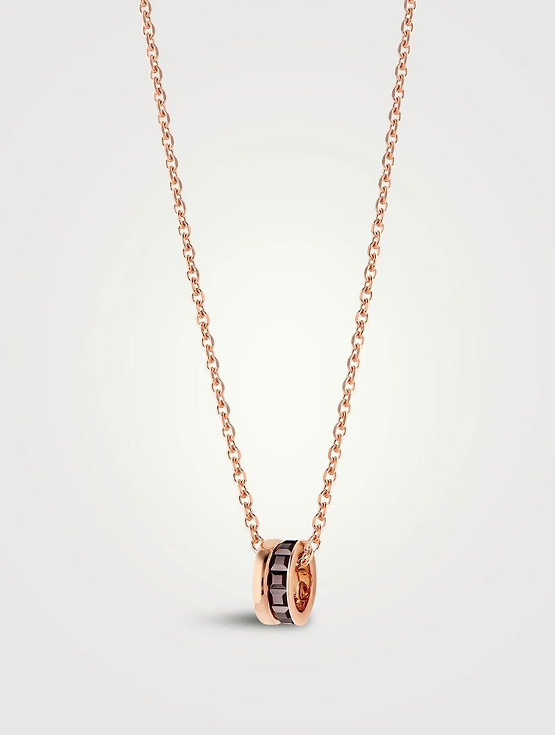 Mini Quatre Classique Gold Pendant Necklace