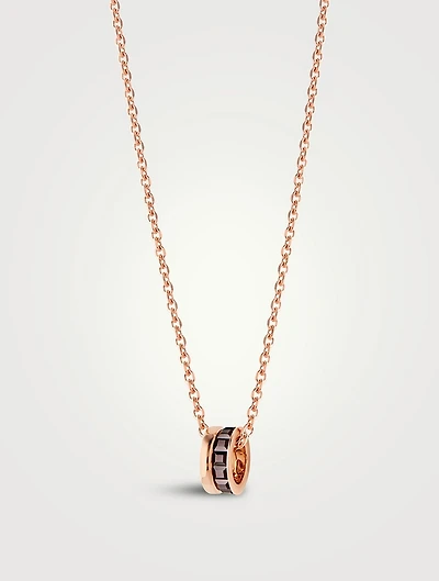 Mini Quatre Classique Gold Pendant Necklace