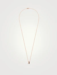 Mini Quatre Classique Gold Pendant Necklace
