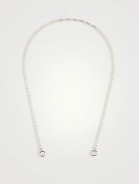 16-Inch Gold Square Link Chain Necklace
