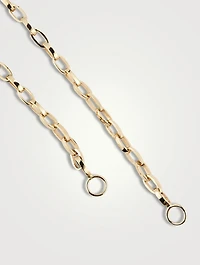 Inch 14K Gold Biker Chain