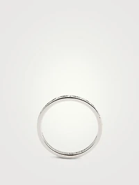 Manawa 18K Gold Eternity Ring With Diamonds