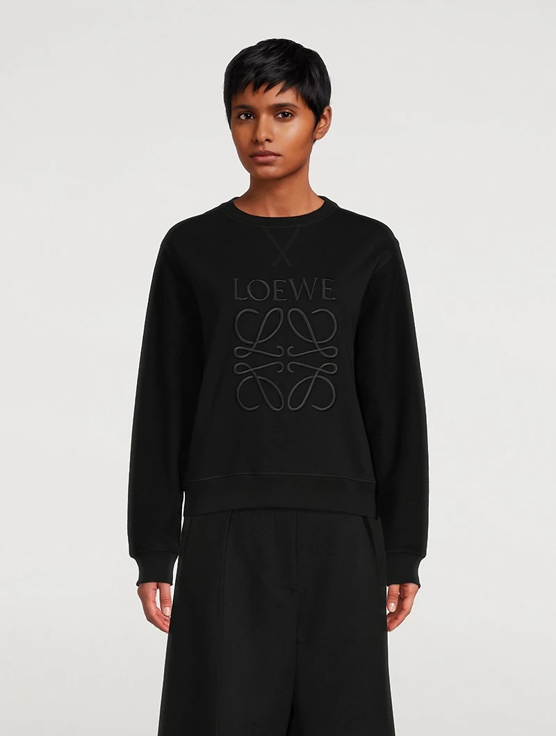 Anagram Embroidered Sweatshirt