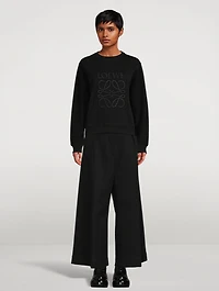 Anagram Embroidered Sweatshirt