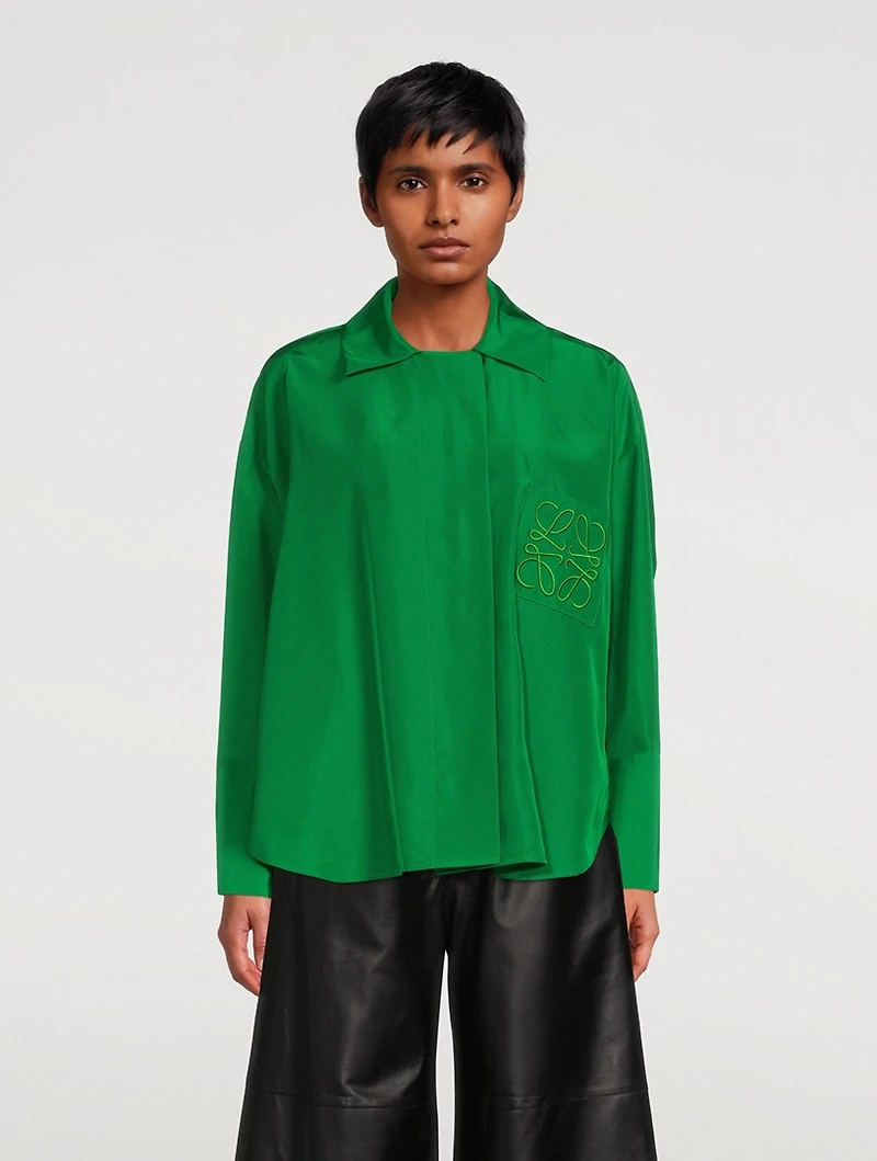 Silk Pajama Shirt