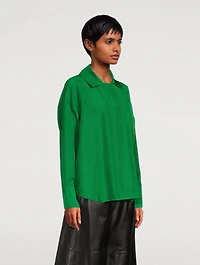 Silk Pajama Shirt