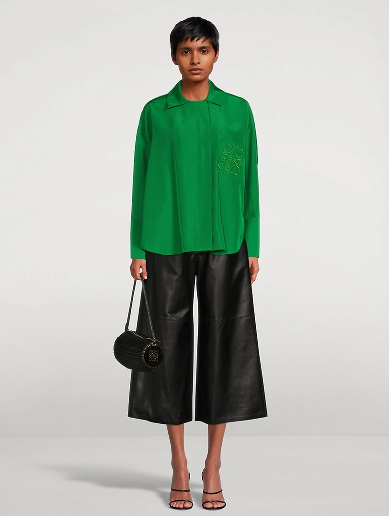 Silk Pajama Shirt