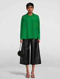 Silk Pajama Shirt