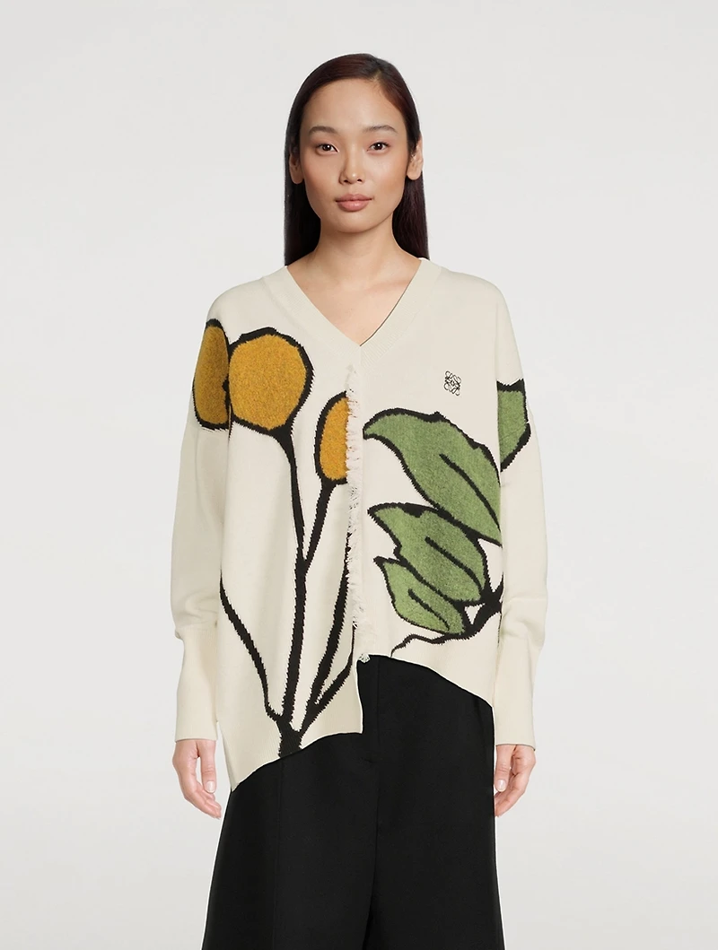 Herbarium Asymmetric Sweater