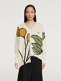 Herbarium Asymmetric Sweater