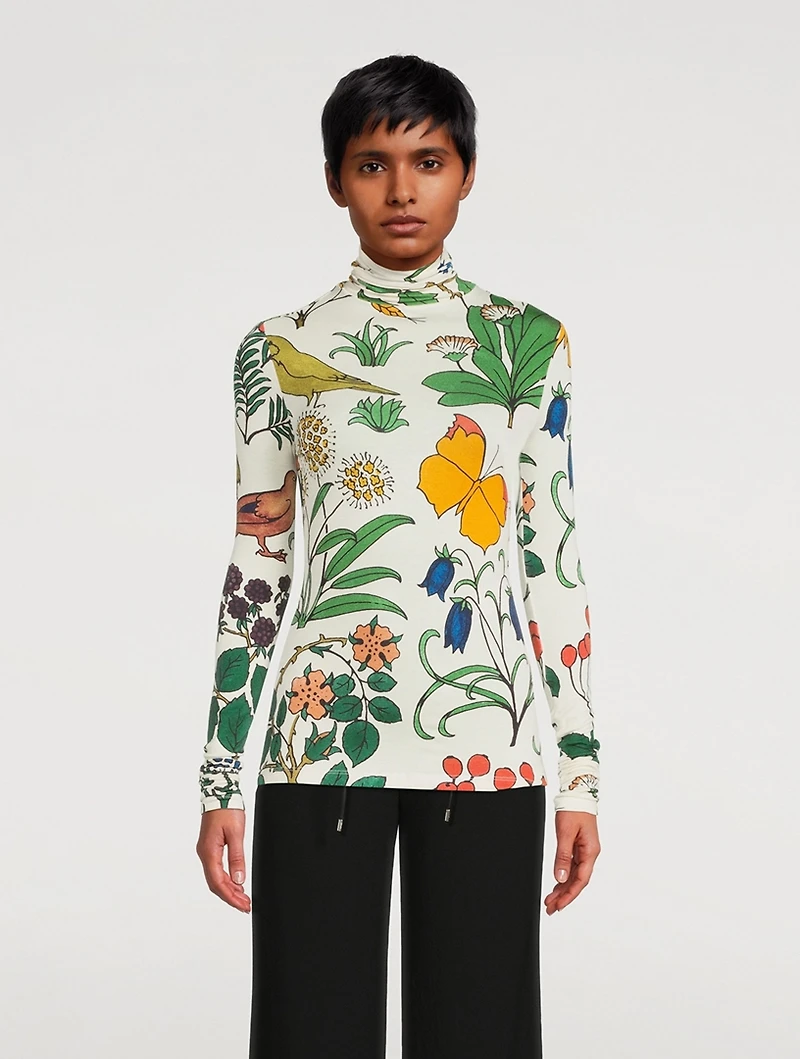 Herbarium Turtleneck Top