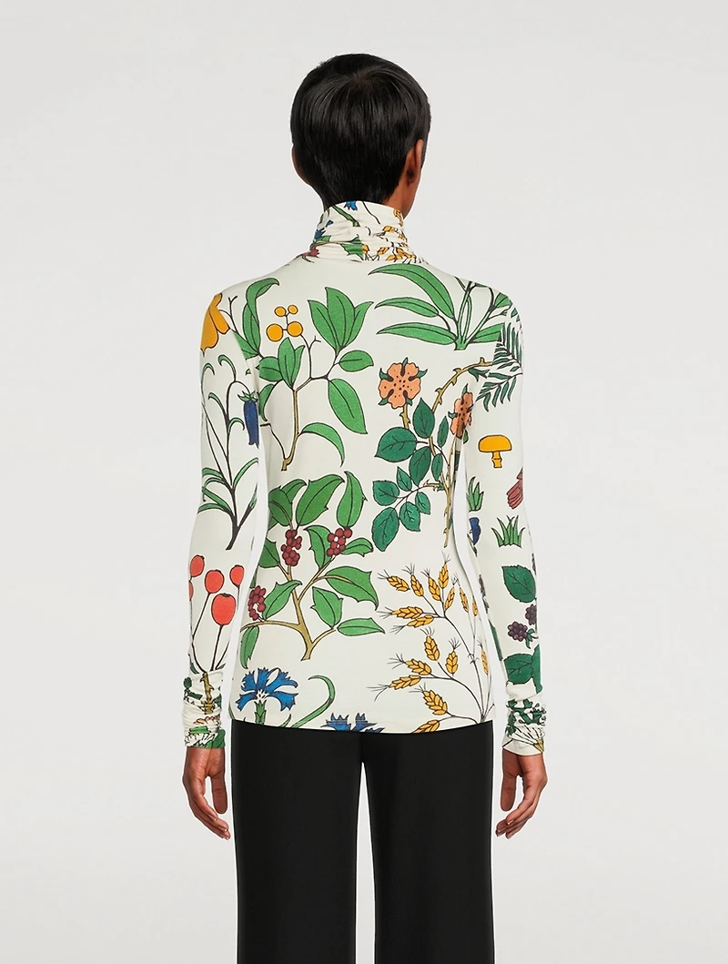 Herbarium Turtleneck Top
