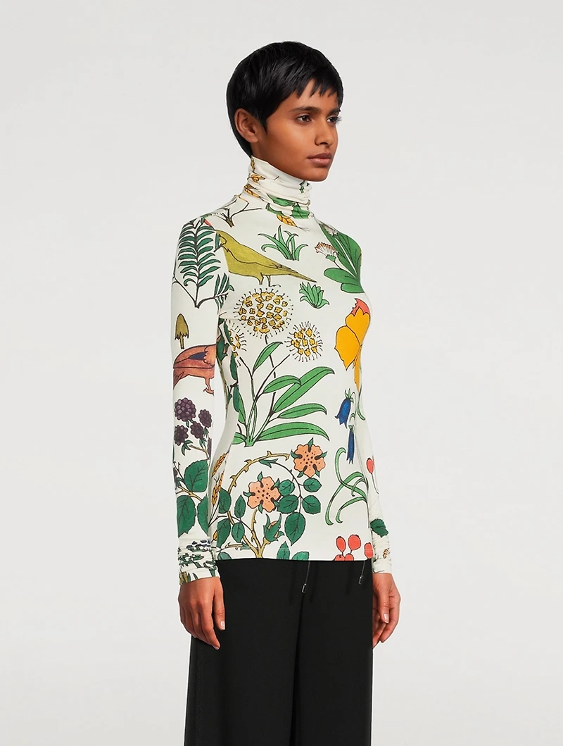Herbarium Turtleneck Top