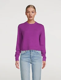 Simple Cashmere Crewneck Sweater