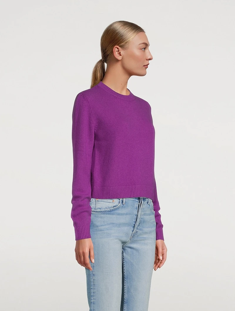 Simple Cashmere Crewneck Sweater