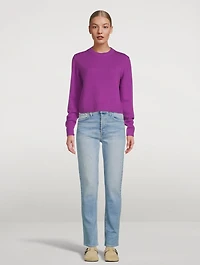 Simple Cashmere Crewneck Sweater